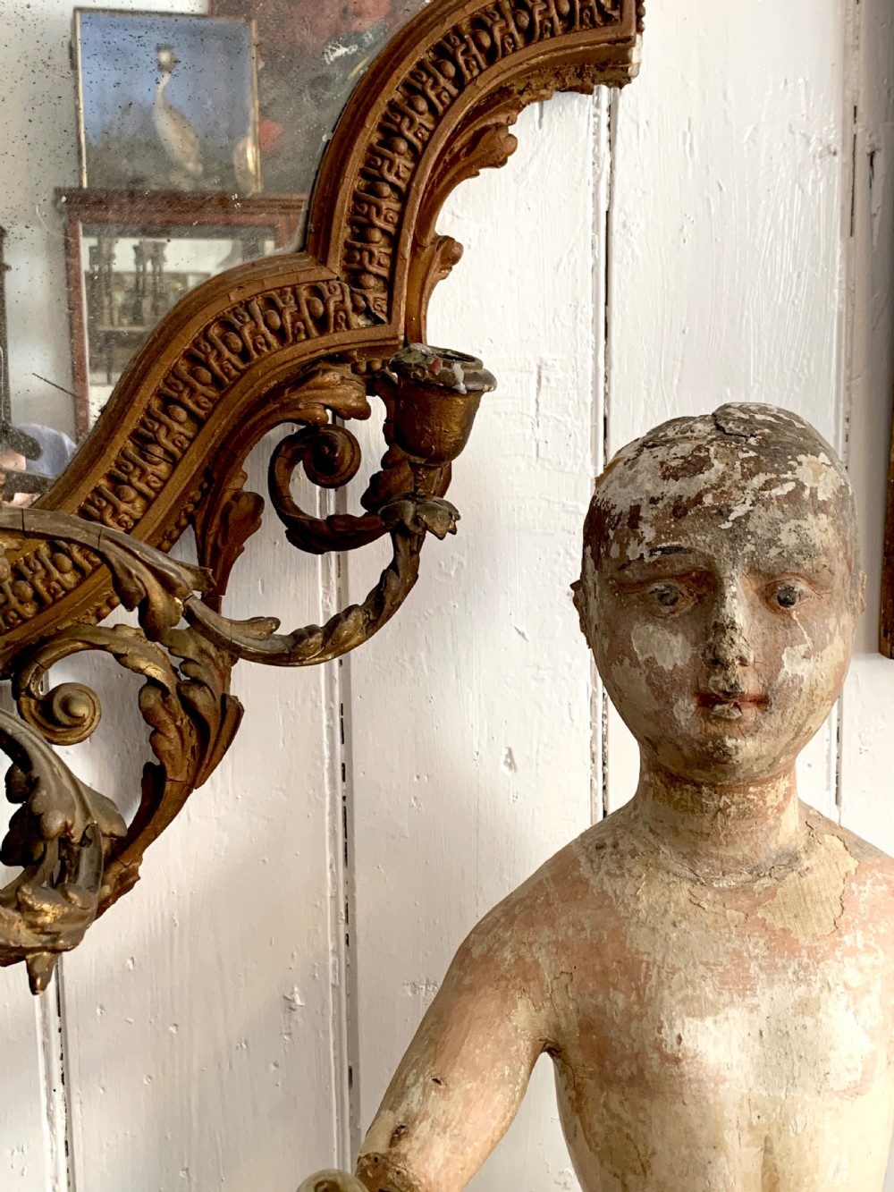 ANTIQUE FIGURE OF A SANTO View X