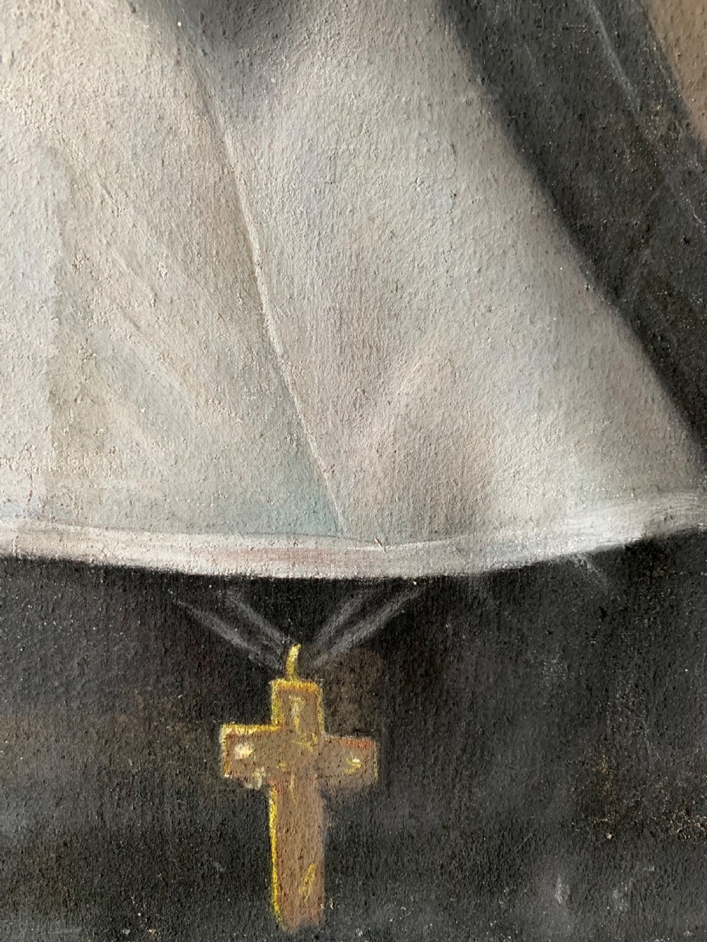 18th C PORTRAIT OF A NUN View V