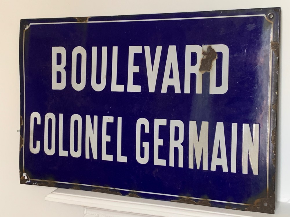 OLD FRENCH STREET SIGN