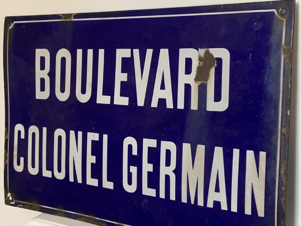 OLD FRENCH STREET SIGN View II