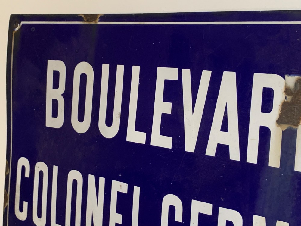 OLD FRENCH STREET SIGN View III