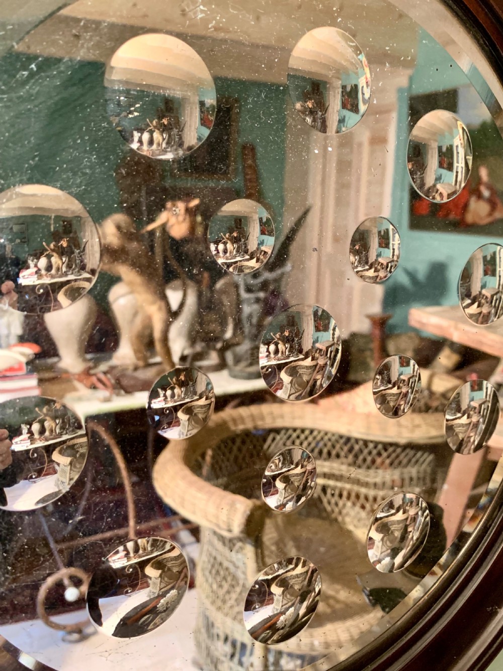 A LARGE PAIR OF SORCERERS MIRRORS View VIII