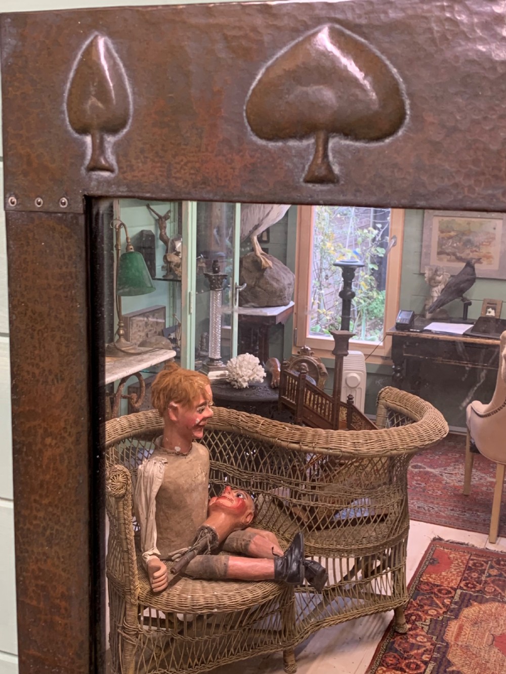 A FINE COPPER MIRROR BY LIBERTY & CO View III