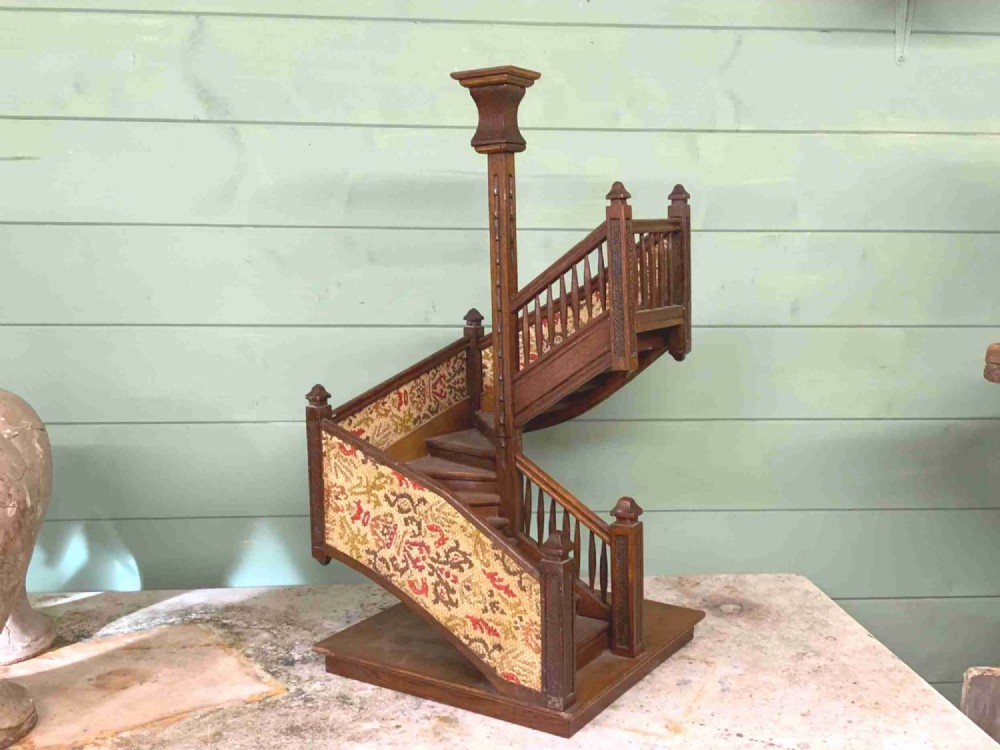 FRENCH EARLY 20th CENTURY STAIRCASE MODEL