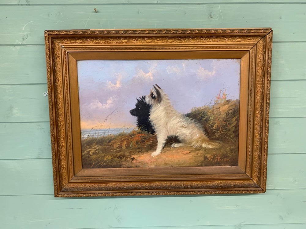 LOOKING OUT TO SEA - VICTORIAN OIL ON BOARD