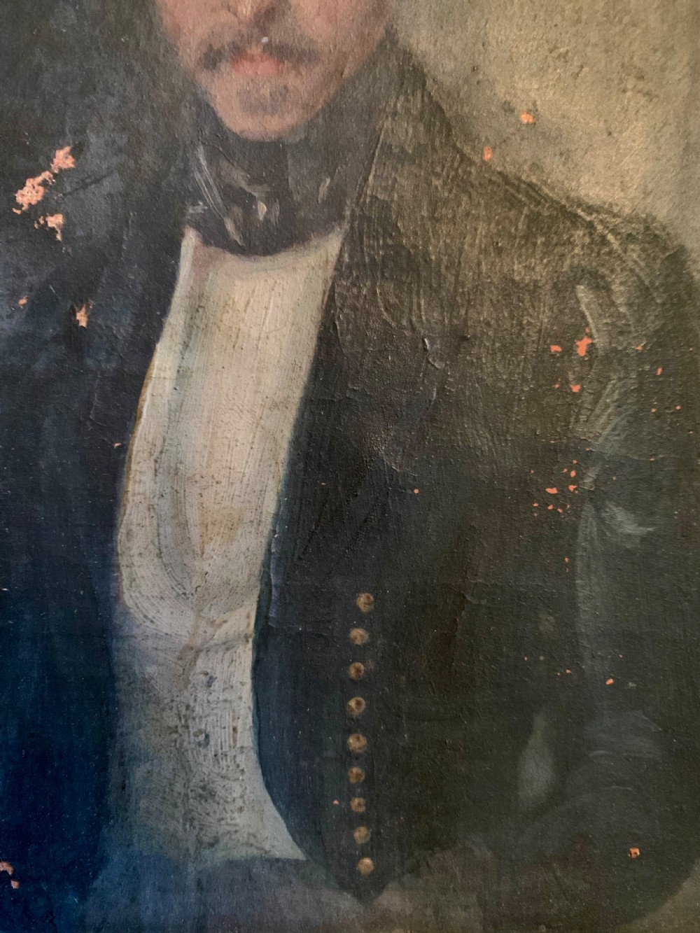 PORTRAIT OF A MAN IN UNIFORM - EARLY 1800’s View IV