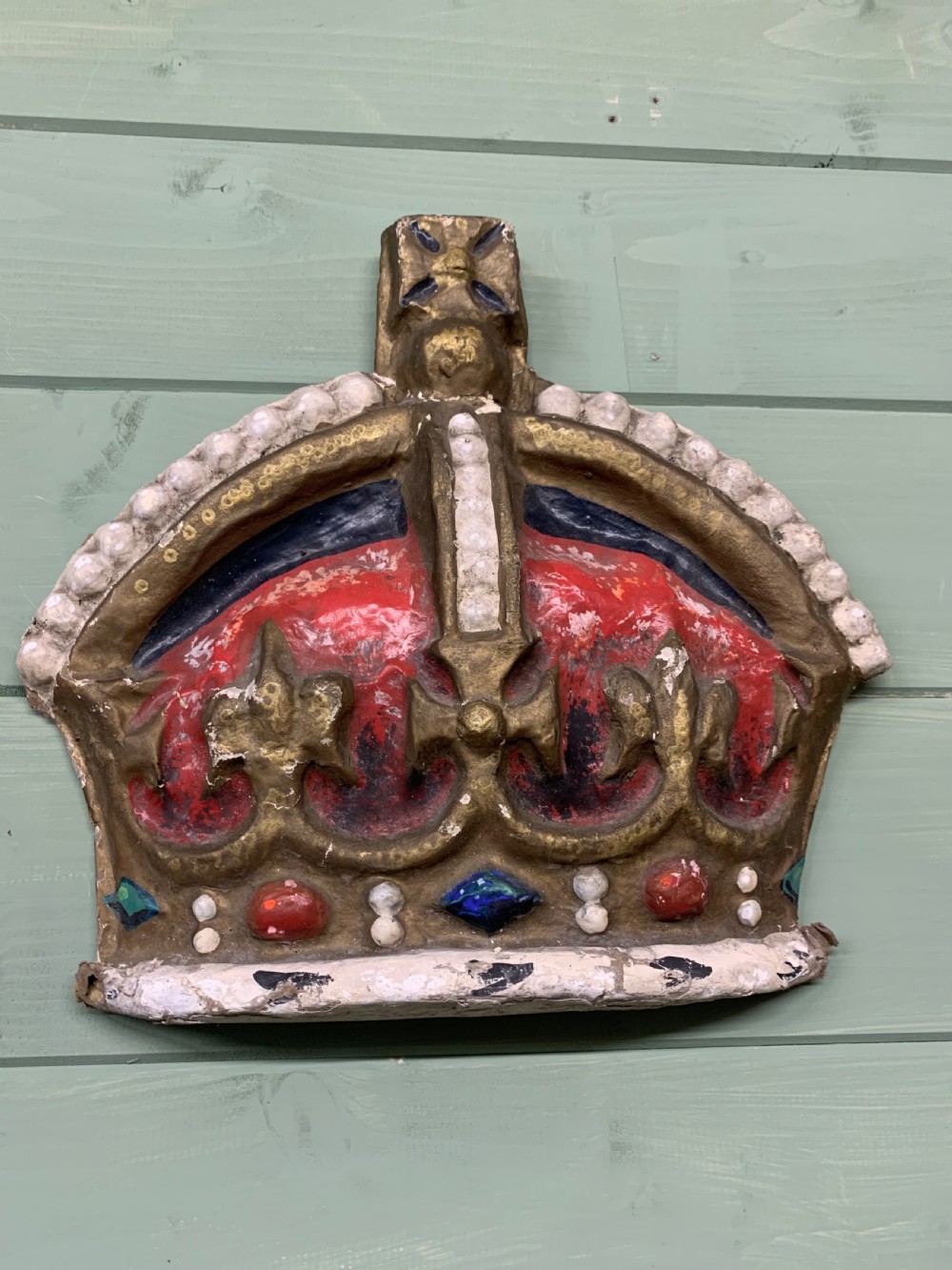 PAPIER MÂCHÉ CORONATION CROWN