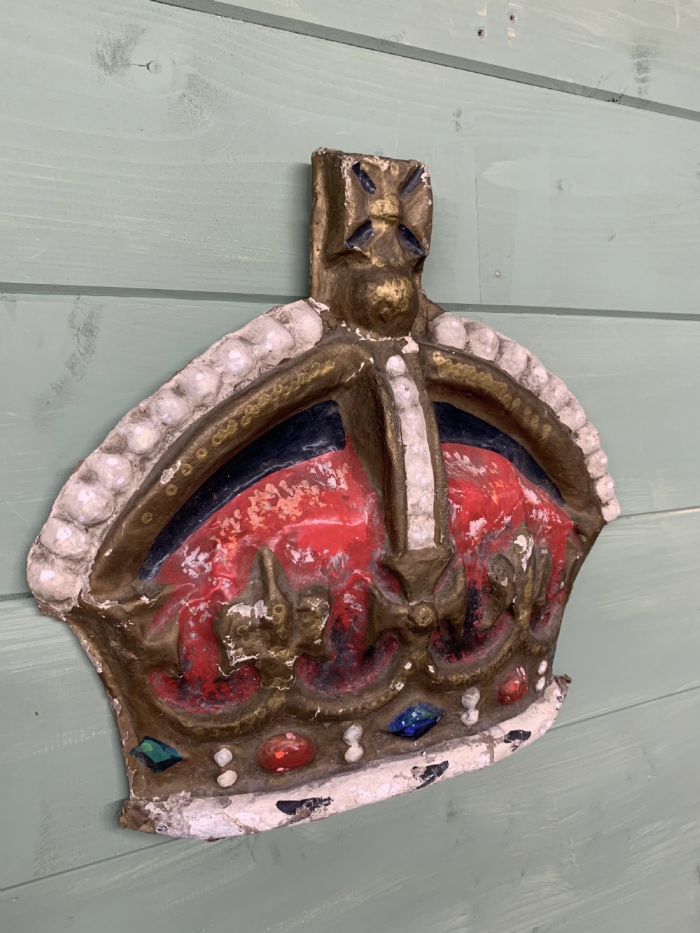 PAPIER MÂCHÉ CORONATION CROWN View II