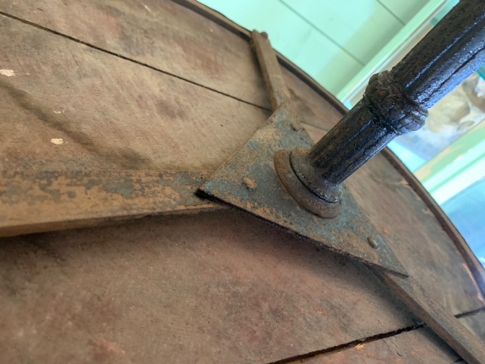 A RARE FRENCH BISTRO TABLE CIRCA 1900 View VI