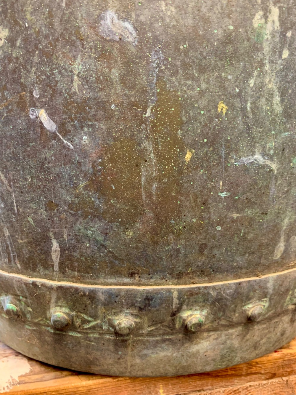 A GOOD VICTORIAN VERDIGRIS COPPER COPPER View IV