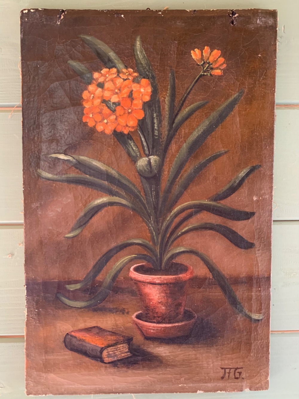 FRENCH STILL LIFE OIL ON CANVAS EARLY 20thC