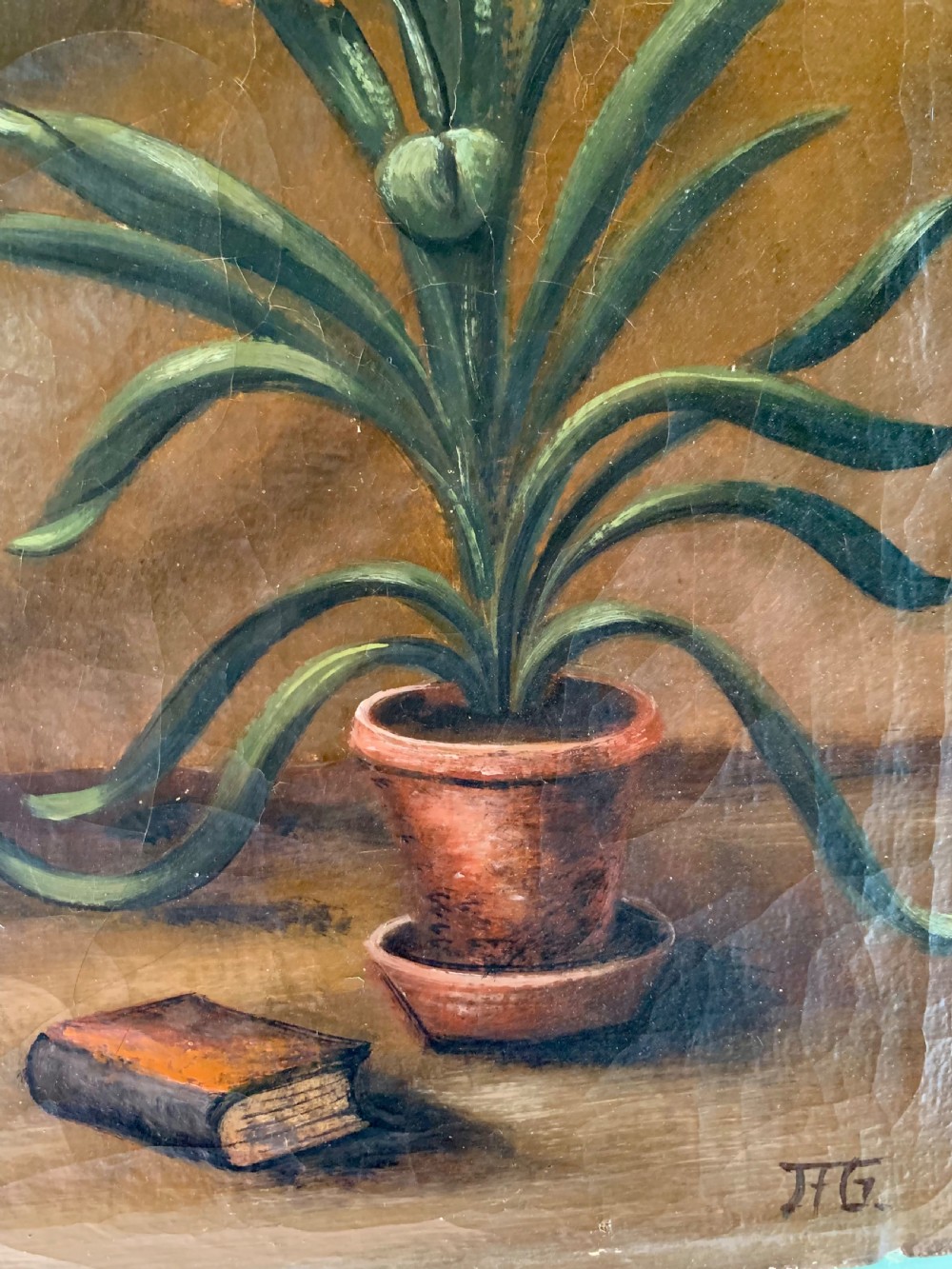 FRENCH STILL LIFE OIL ON CANVAS EARLY 20thC View III
