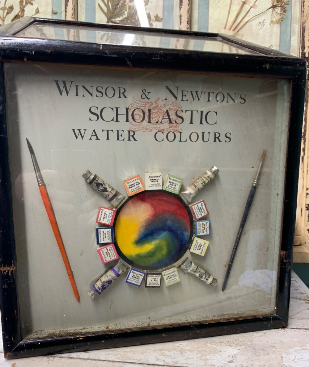 A RARE SHOP COUNTER CABINET FOR WINSOR & NEWTON View II