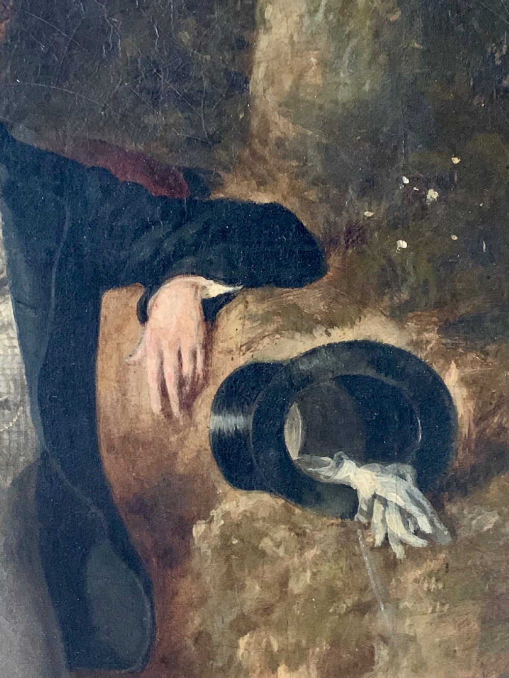 Early 19th Century oil on canvas of a gentleman View V