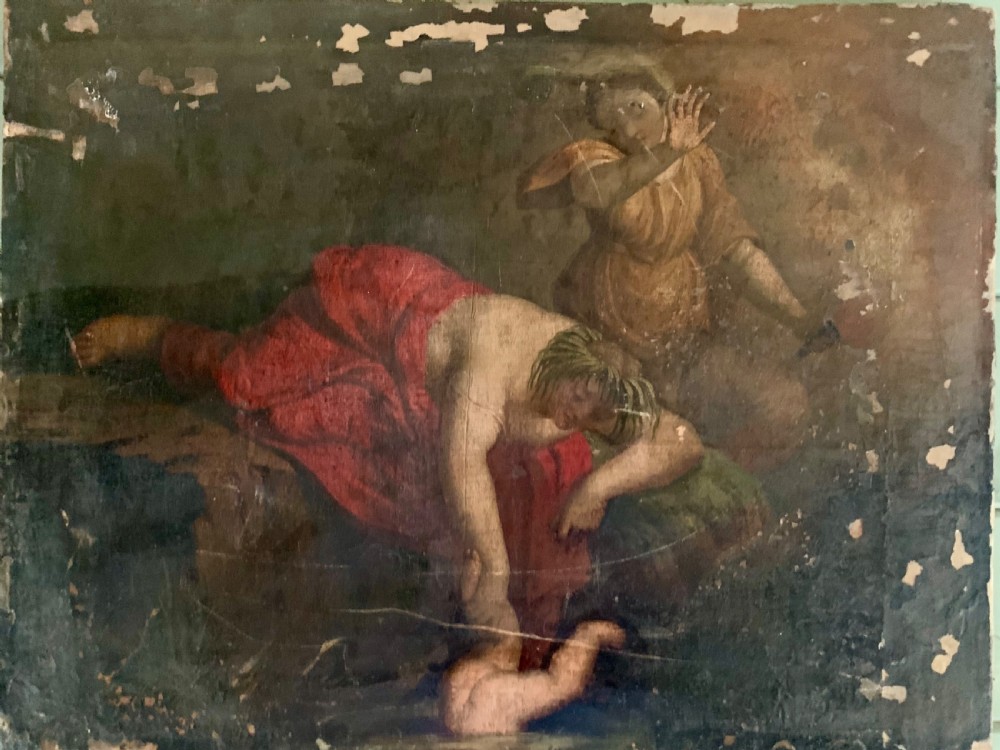 18thC ITALIAN SCHOOL OIL ON CANVAS View II