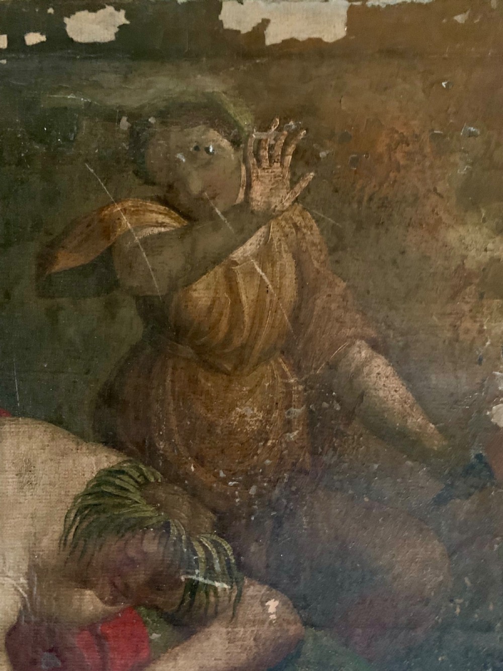18thC ITALIAN SCHOOL OIL ON CANVAS View IV