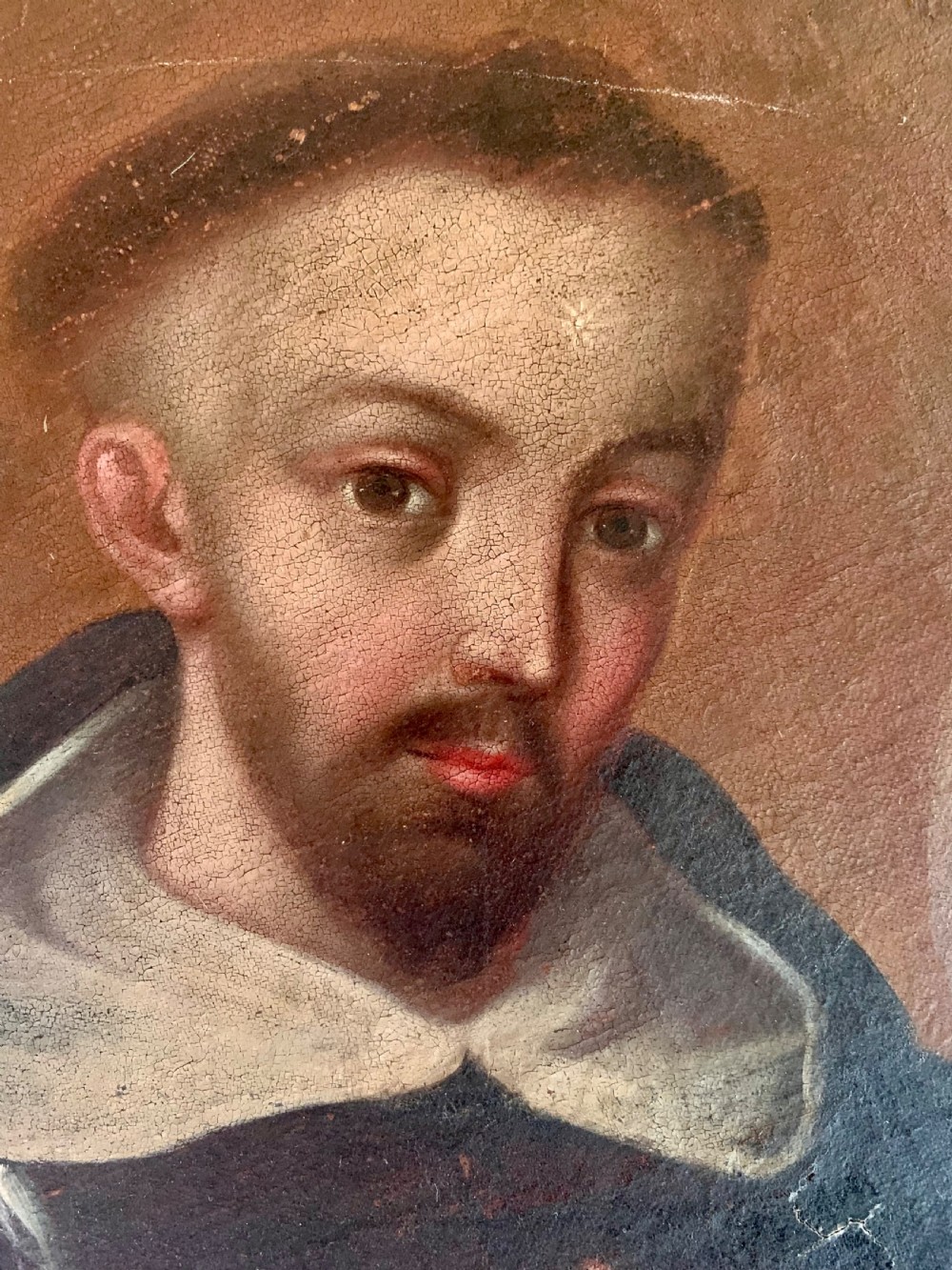 18th C OIL PAINTING - ITALIAN SCHOOL - ST ANTHONY View IV