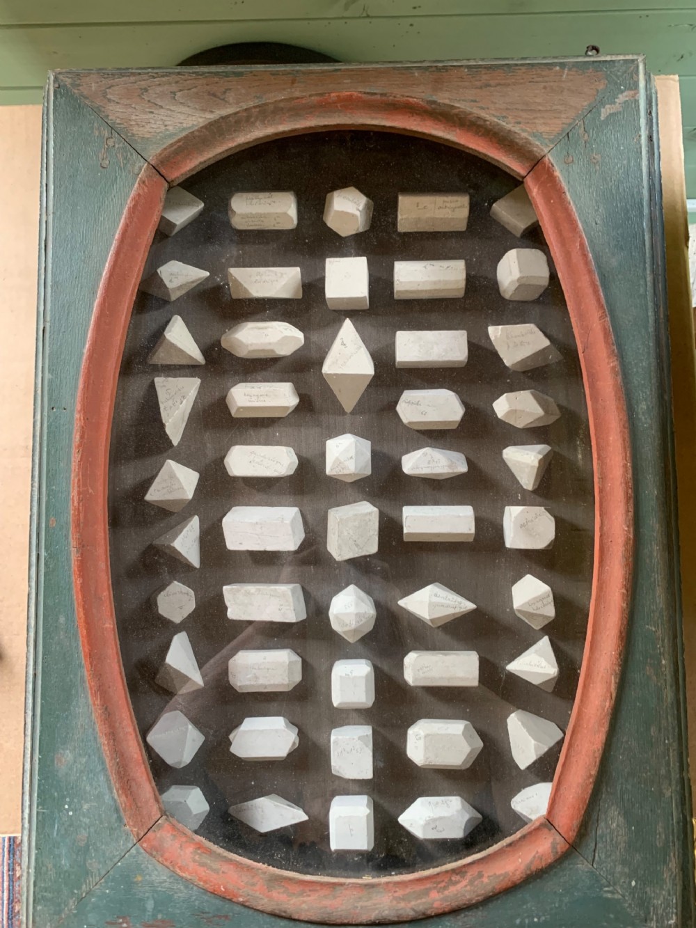 EARLY 20th C FRENCH GEOMETRY TEACHING AIDS
