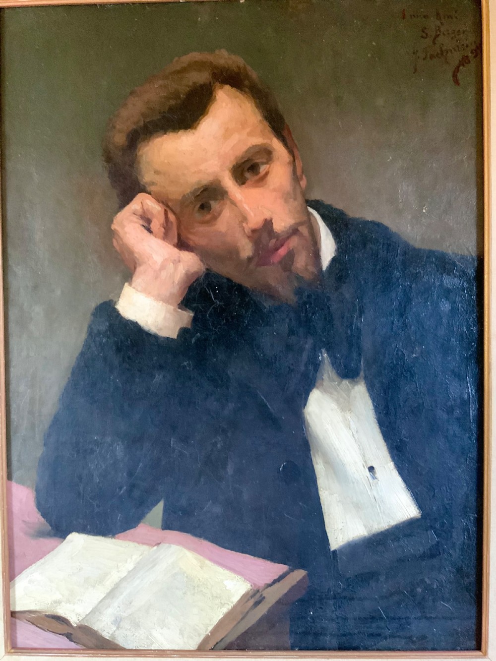 19th CENTURY FRENCH SCHOOL OIL PAINTING View II