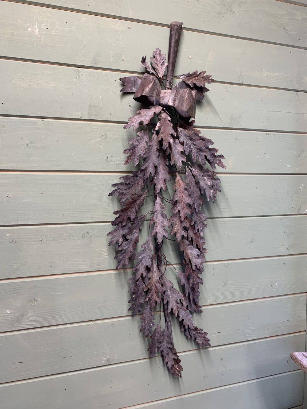 19th Century TOLEWARE OAK BRANCH
