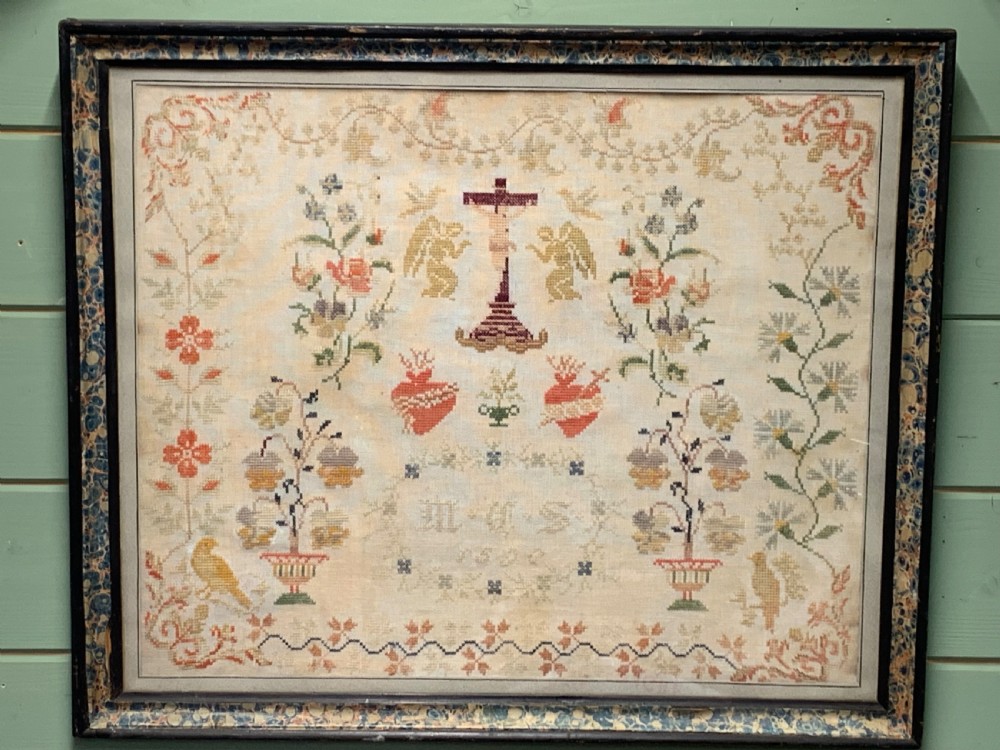 DECORATIVE ANTIQUE SAMPLER View III