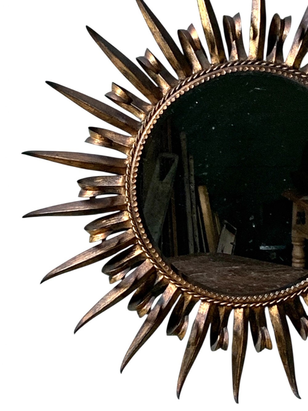 LARGE SUNBURST MIRROR View IV