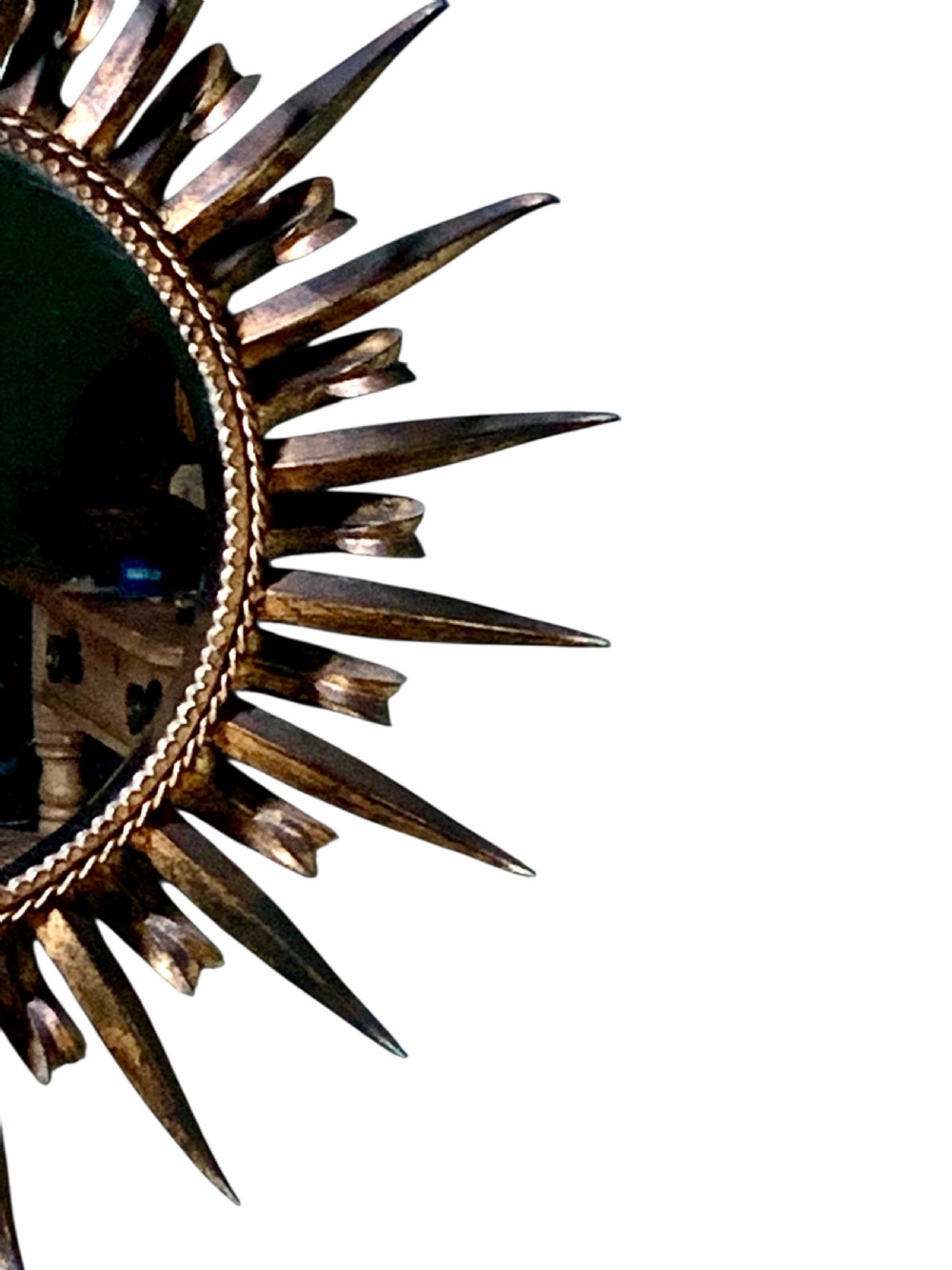 LARGE SUNBURST MIRROR View V