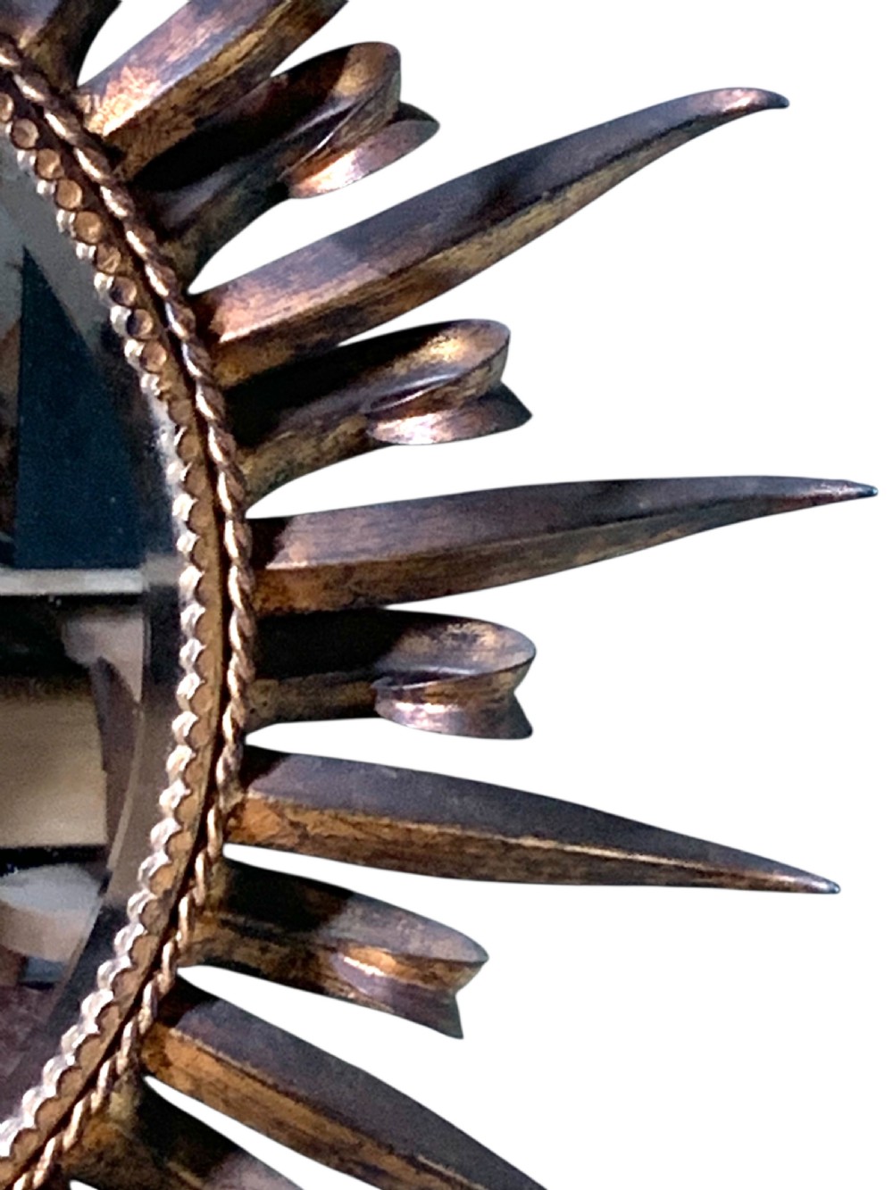 LARGE SUNBURST MIRROR View VI