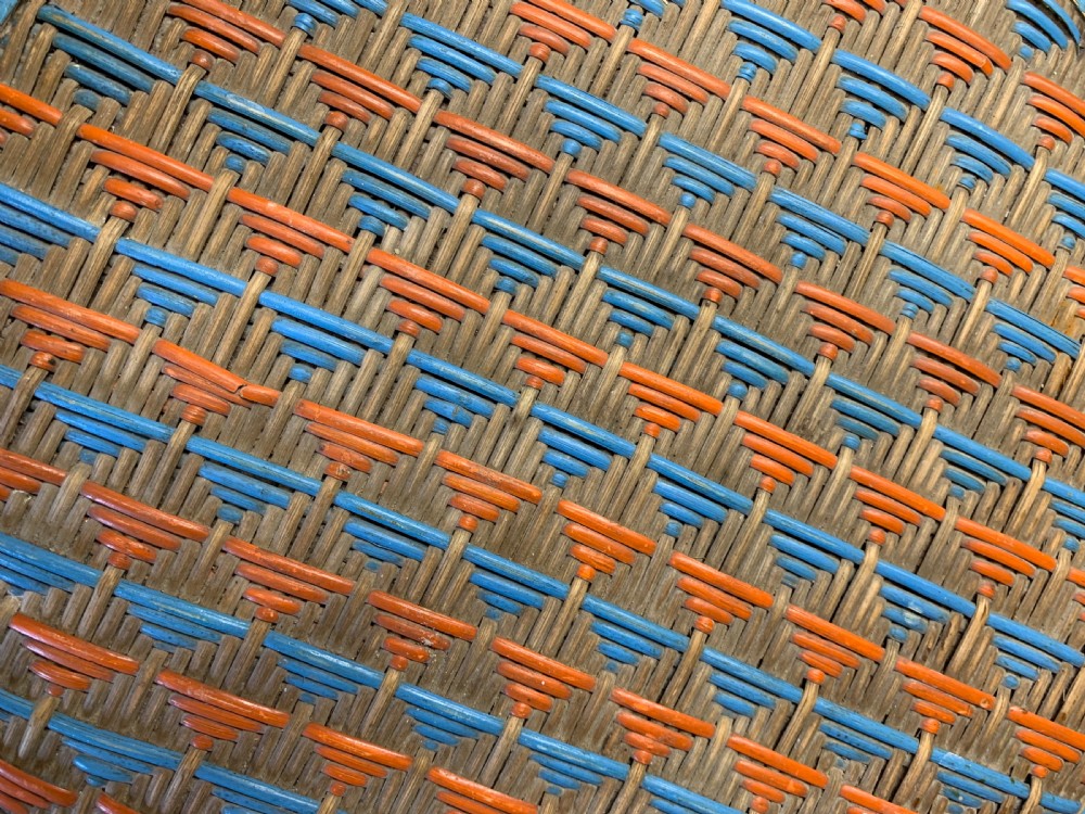FRENCH CONSERVATORY WICKER SIDE TABLE View VIII
