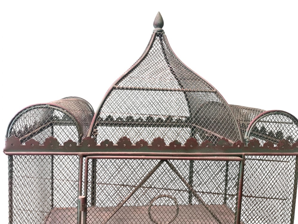 ANTIQUE FRENCH PALACE BIRDCAGE View V
