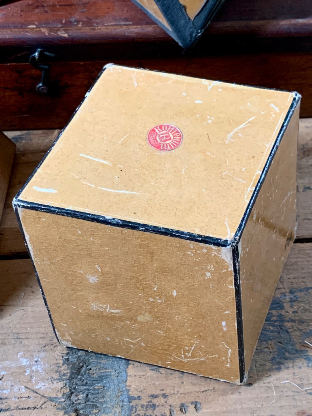 SET OF 7x 1920’s GEOMETRY TEACHING AIDS View IV
