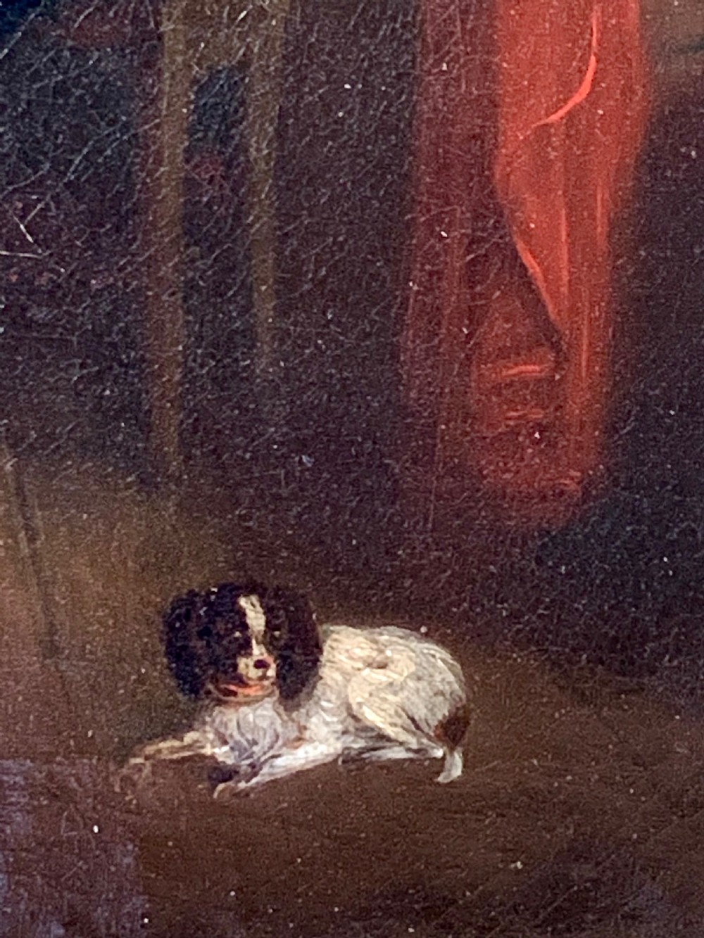 GENTLEMAN AT HIS DESK - EARLY 19th C OIL PAINTING View VII