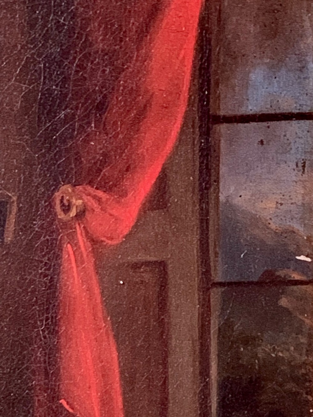 GENTLEMAN AT HIS DESK - EARLY 19th C OIL PAINTING View VIII