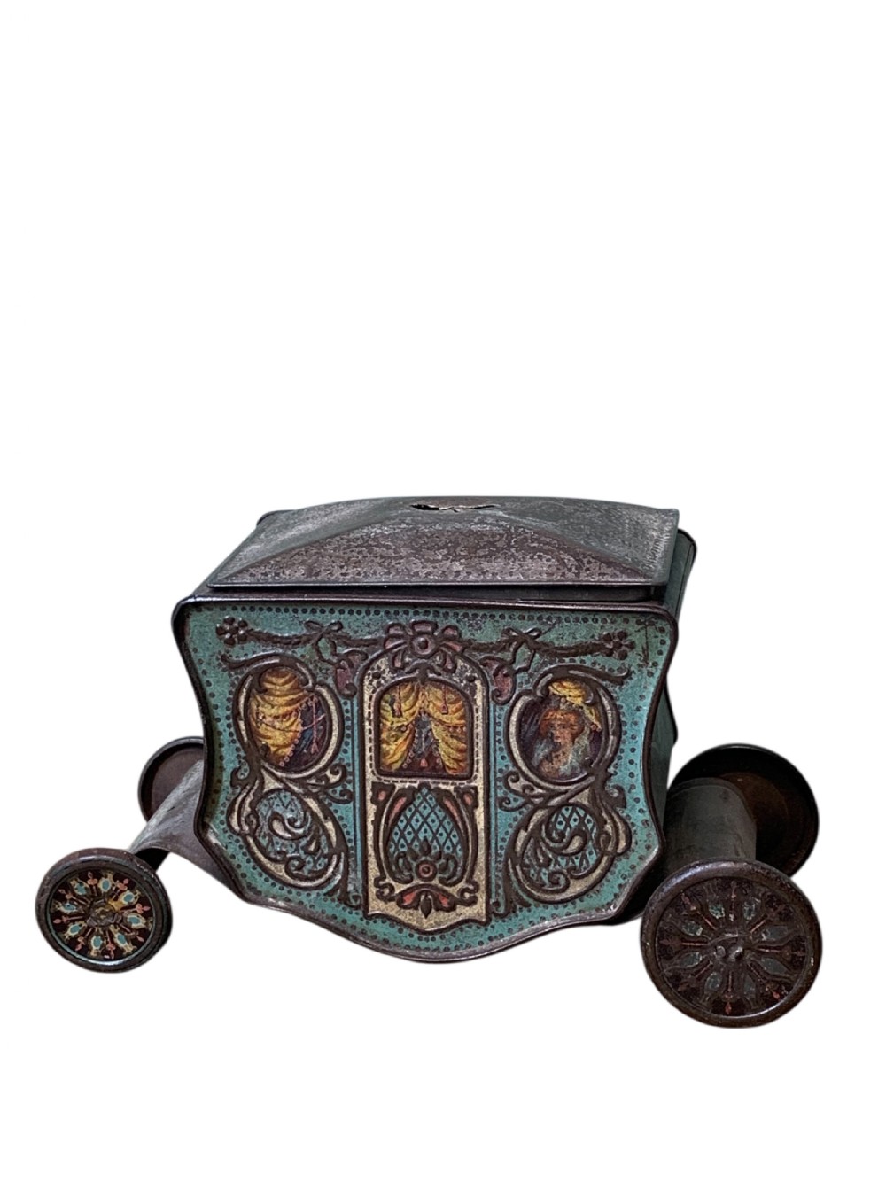 MACFARLANE LANG & CO CORONATION COACH BISCUIT TIN