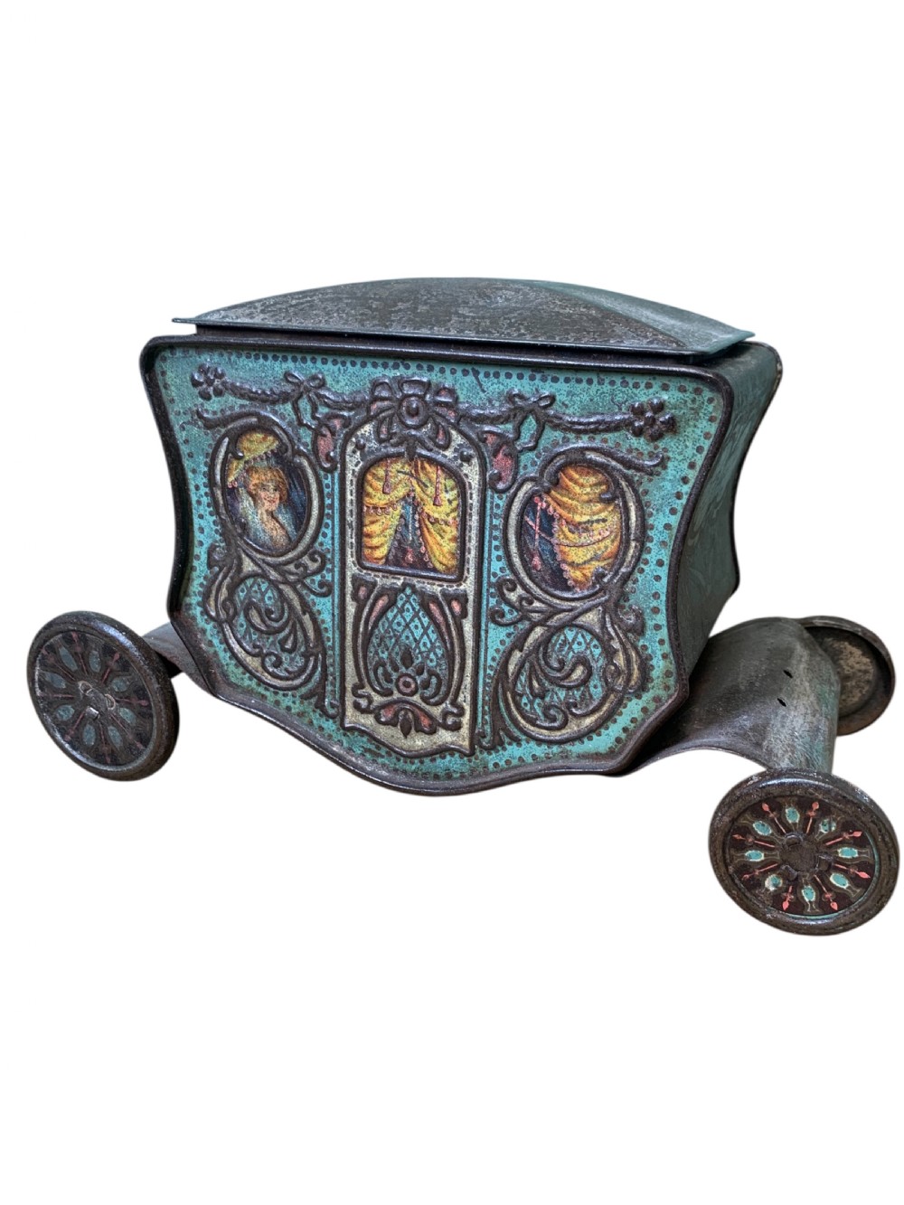 MACFARLANE LANG & CO CORONATION COACH BISCUIT TIN View II