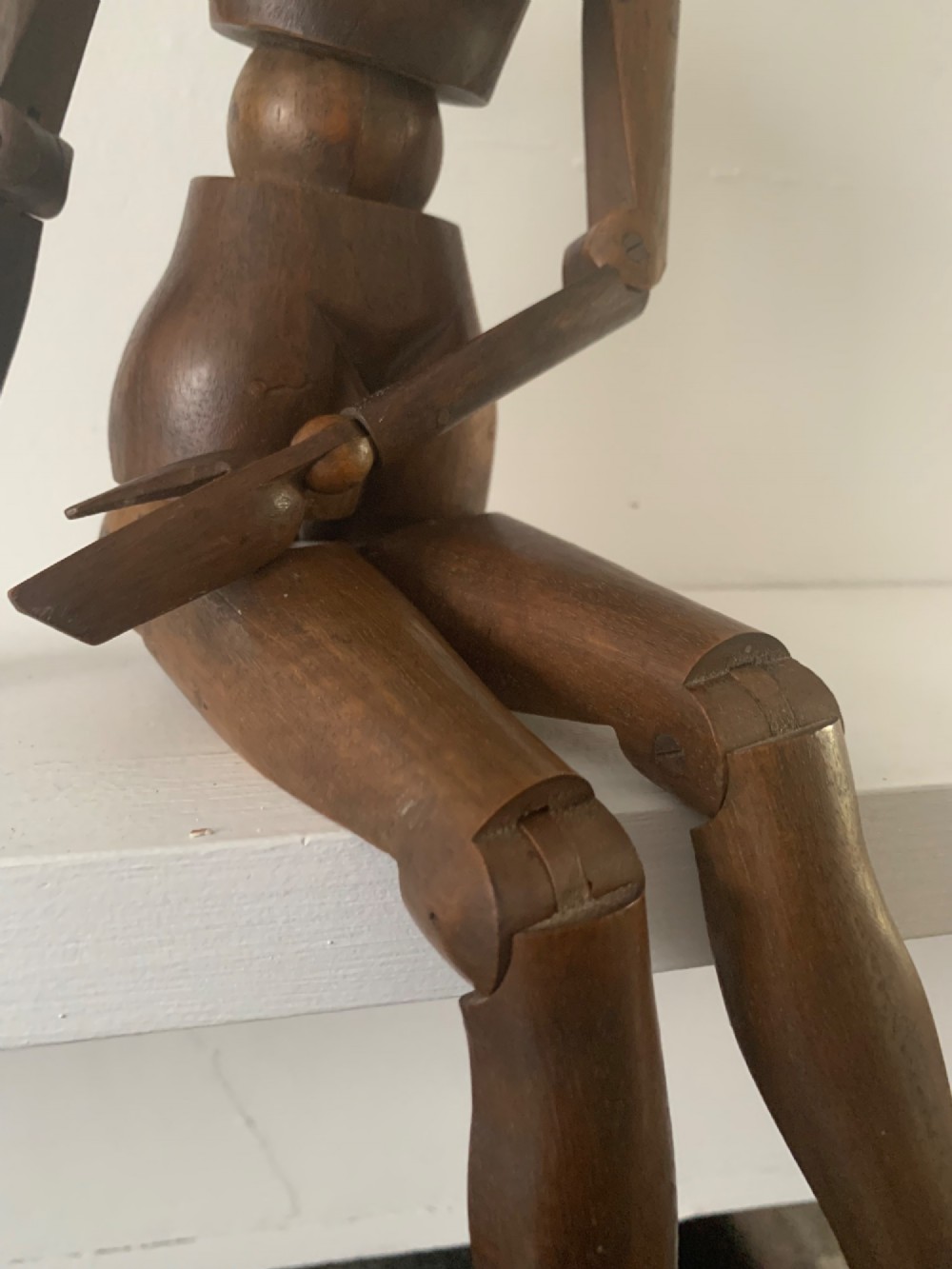 A RARE 19th CENTURY FEMALE ARTIST’S LAY FIGURE View VI