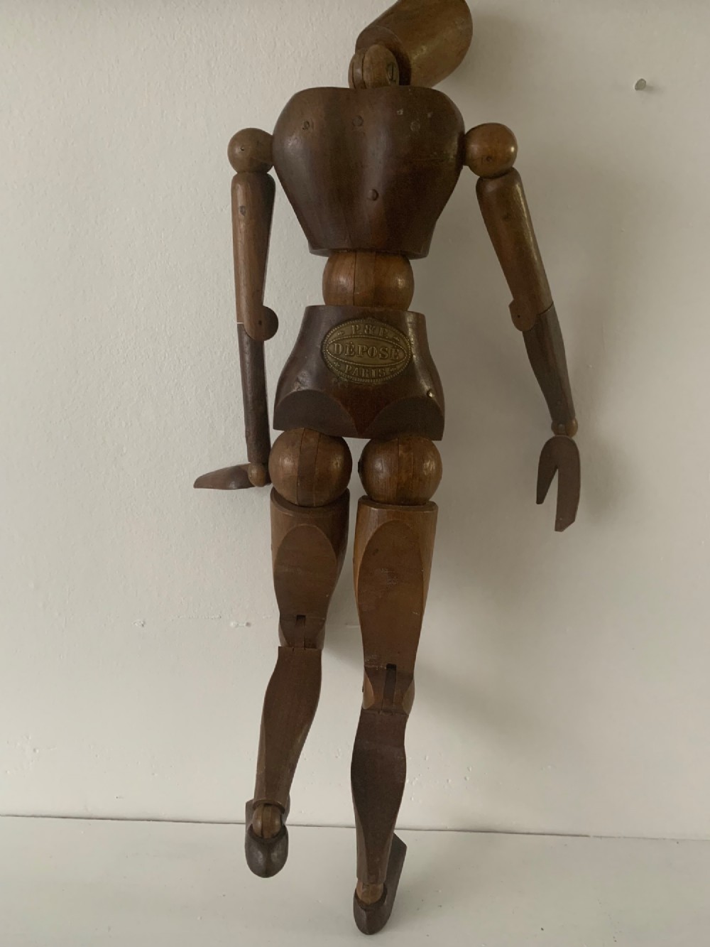 A RARE 19th CENTURY FEMALE ARTIST’S LAY FIGURE View VIII