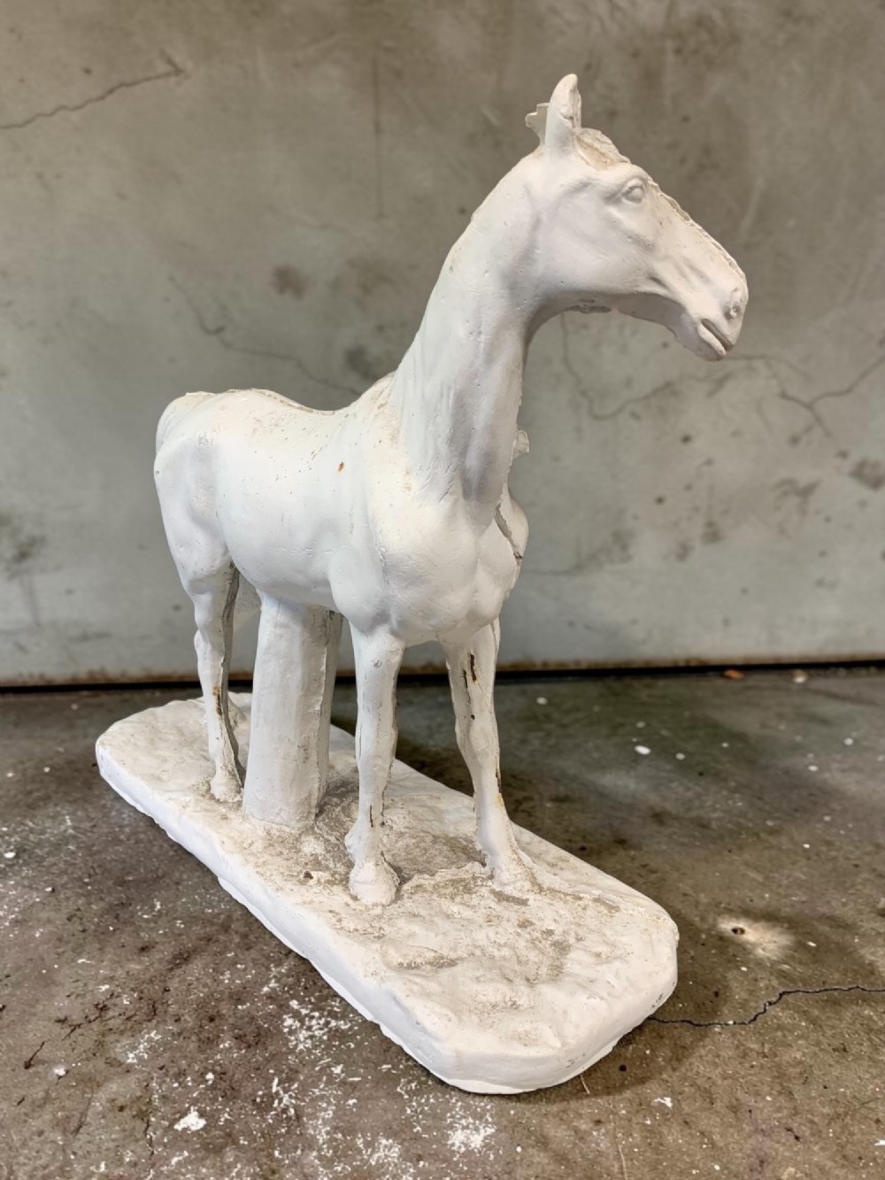 EARLY 20th CENTURY STUDIO PLASTER CAST MODEL OF A HORSE View IV
