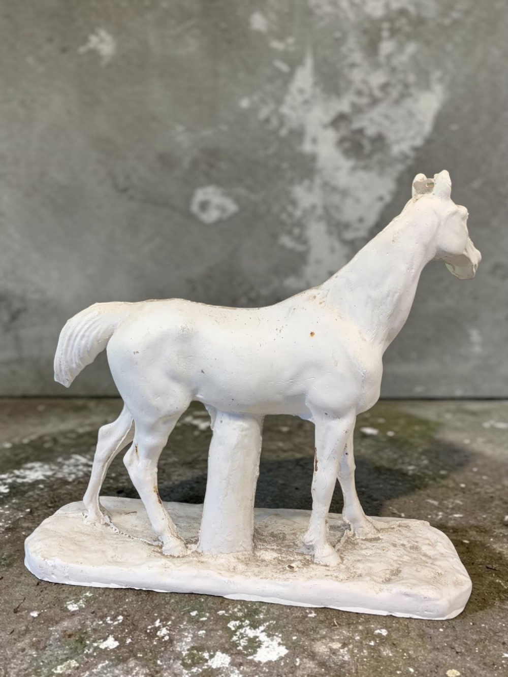 EARLY 20th CENTURY STUDIO PLASTER CAST MODEL OF A HORSE View V