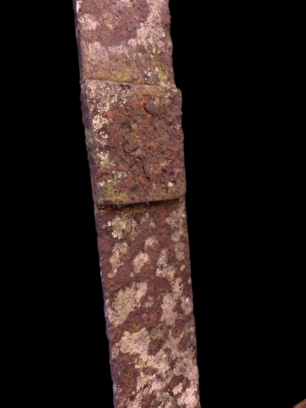 A LARGE 19th C FORGED IRON LOCKSMITH TRADE SIGN View VI