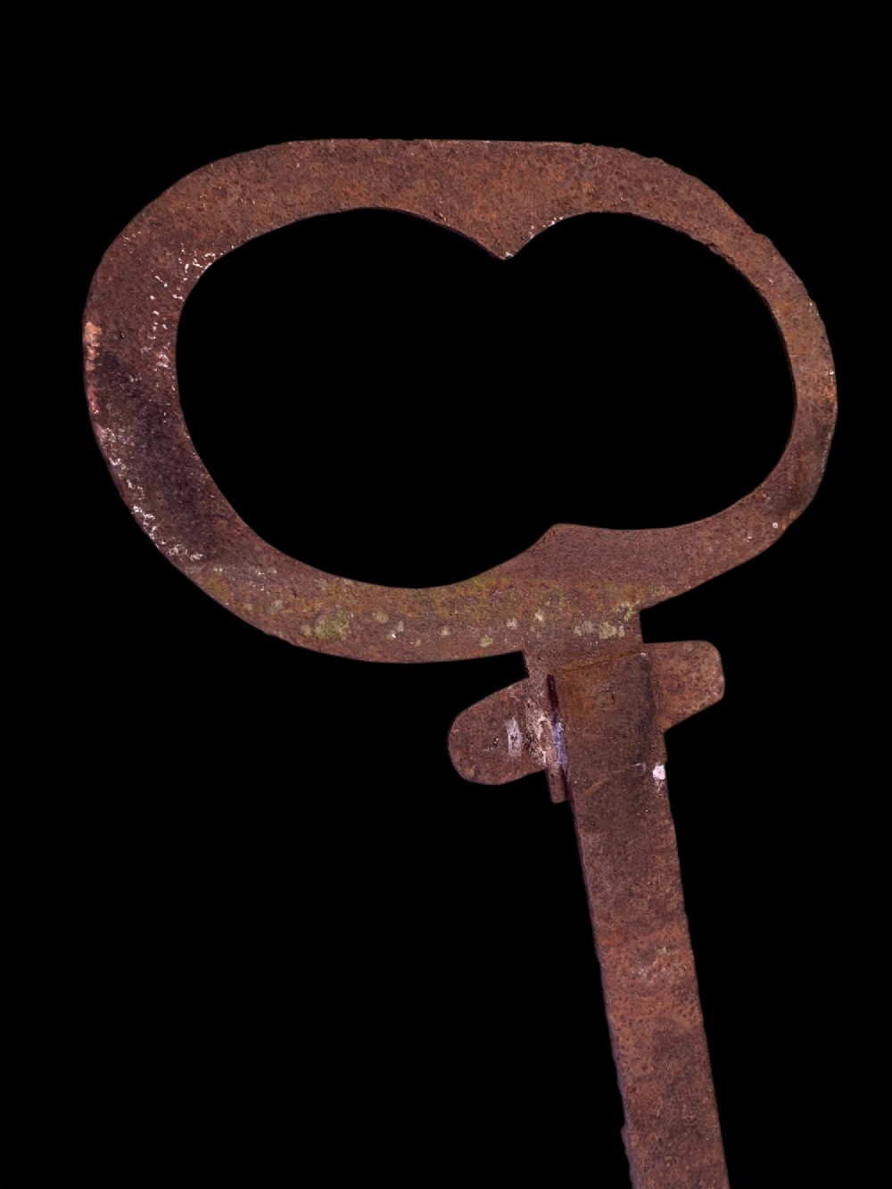 A LARGE 19th C FORGED IRON LOCKSMITH TRADE SIGN View VII