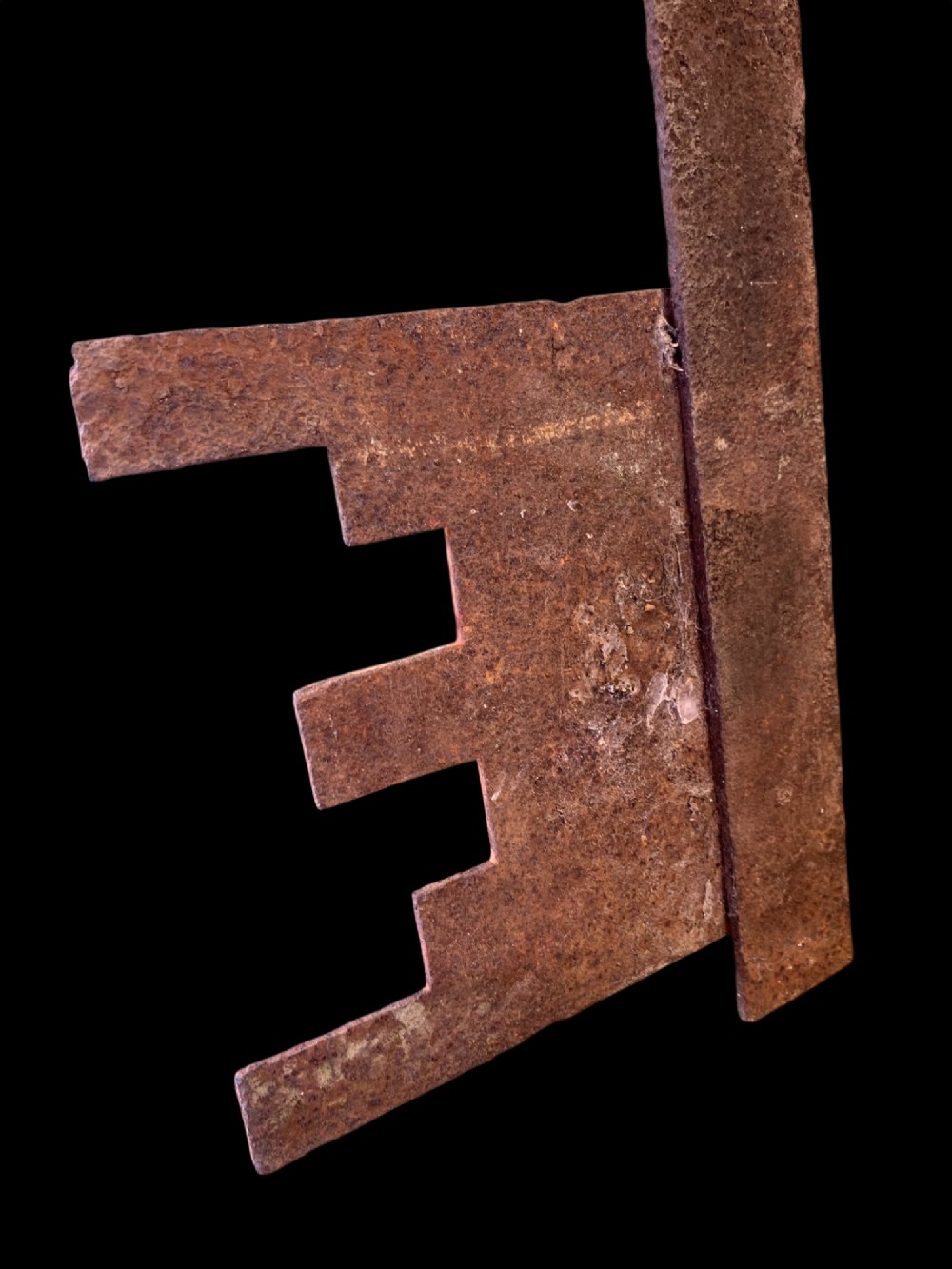 A LARGE 19th C FORGED IRON LOCKSMITH TRADE SIGN View VIII