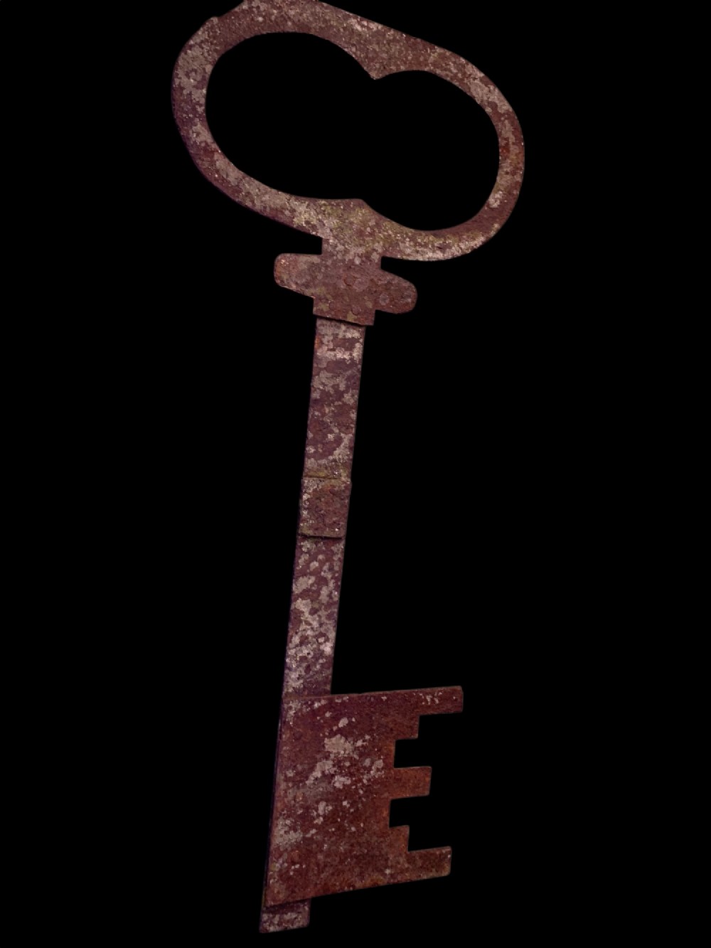 A LARGE 19th C FORGED IRON LOCKSMITH TRADE SIGN View IX