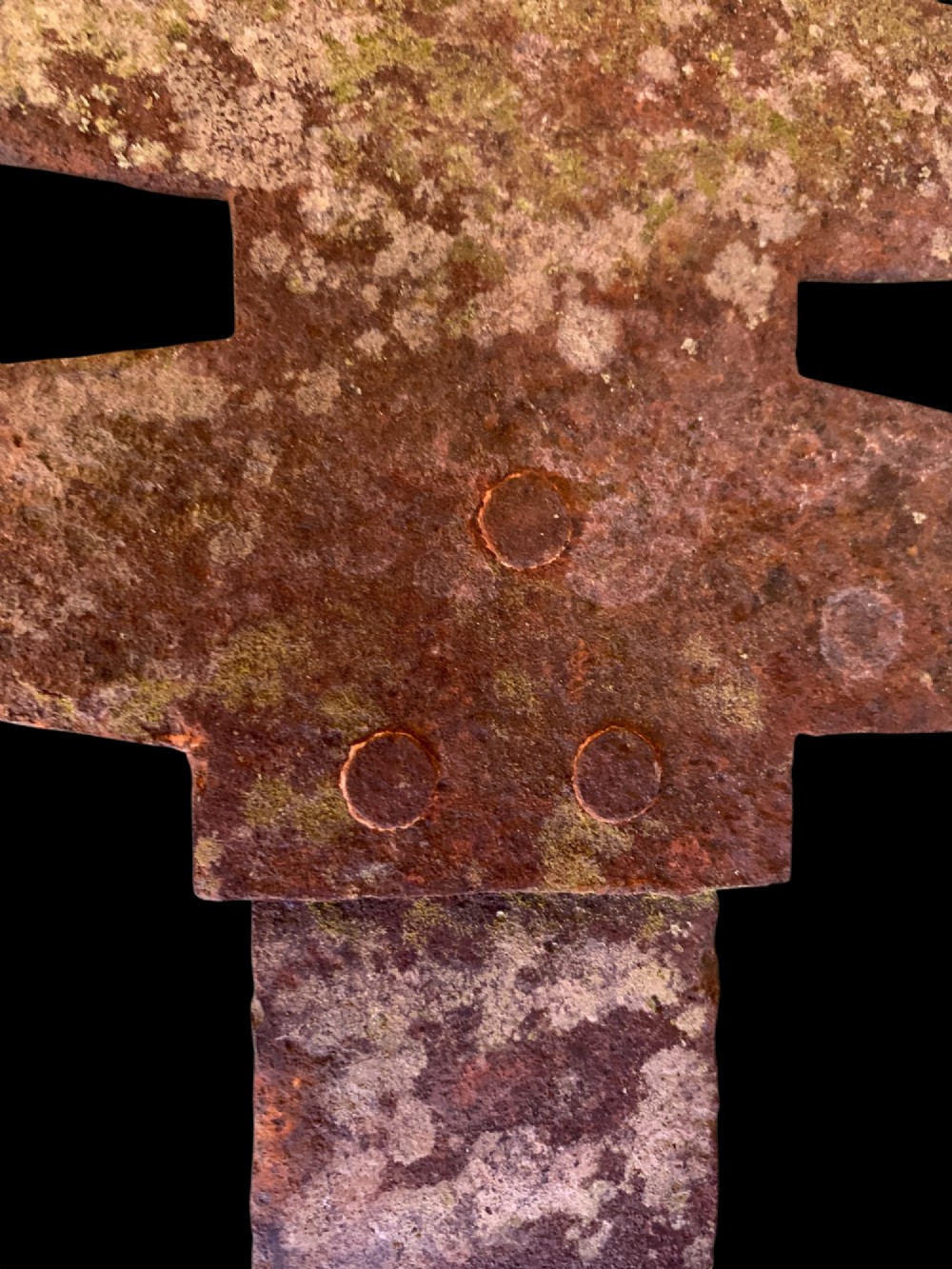 A LARGE 19th C FORGED IRON LOCKSMITH TRADE SIGN View XII