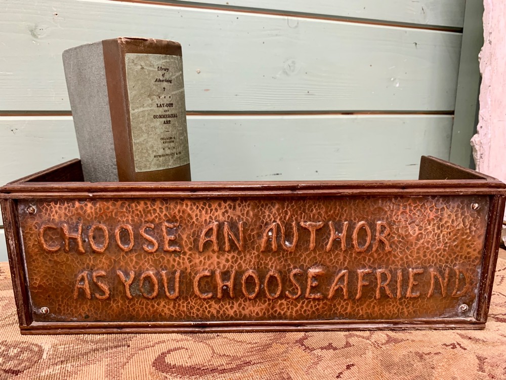 ARTS & CRAFTS CPPER BOOK SLIDE