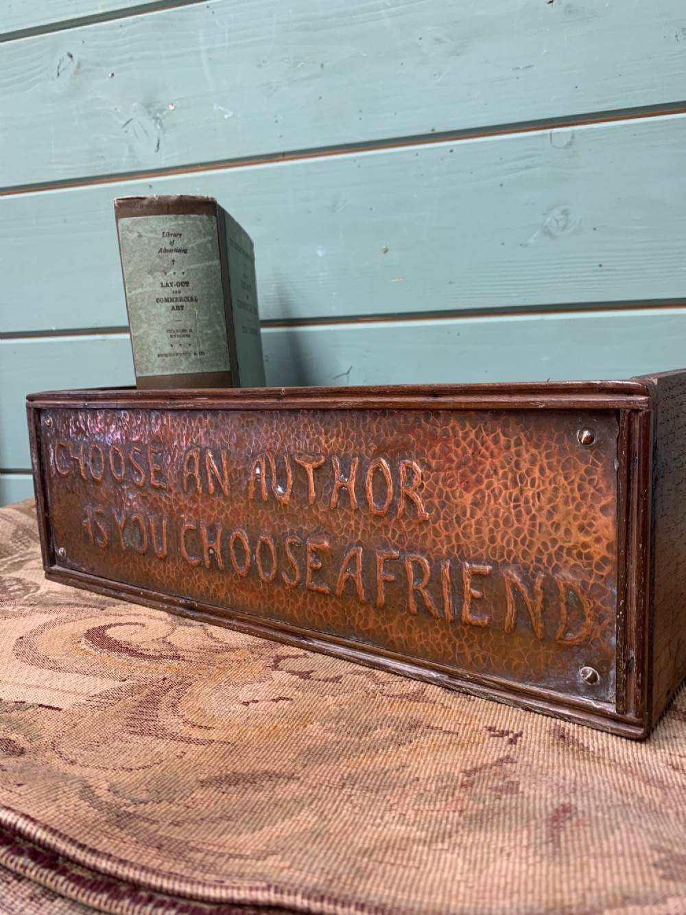 ARTS & CRAFTS CPPER BOOK SLIDE View III