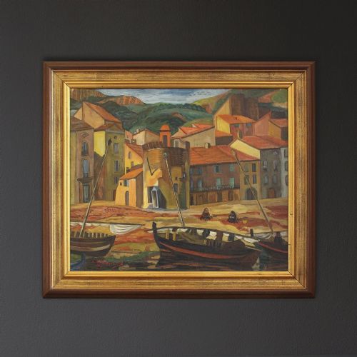 Armand Eggermont, Chaussée De Louvain, Oil Painting, 1927, Brussels