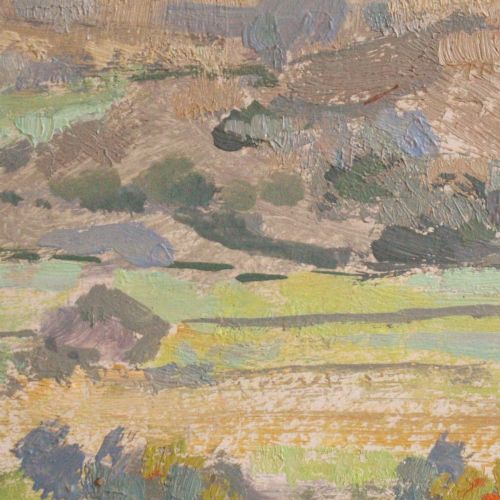 EDVIN OLLERS BERG ORIGINAL SWEDISH VINTAGE OIL PAINTING MOUNTAIN - ADDITIONAL PHOTO 4