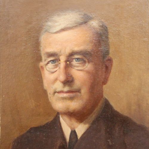 Reginald Henry Campbell, a Civil Defence Volunteer, Portrait, World War Two