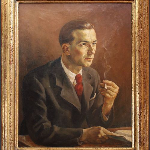 fig 1. Otakar Baran, Portrait Of A Young Man